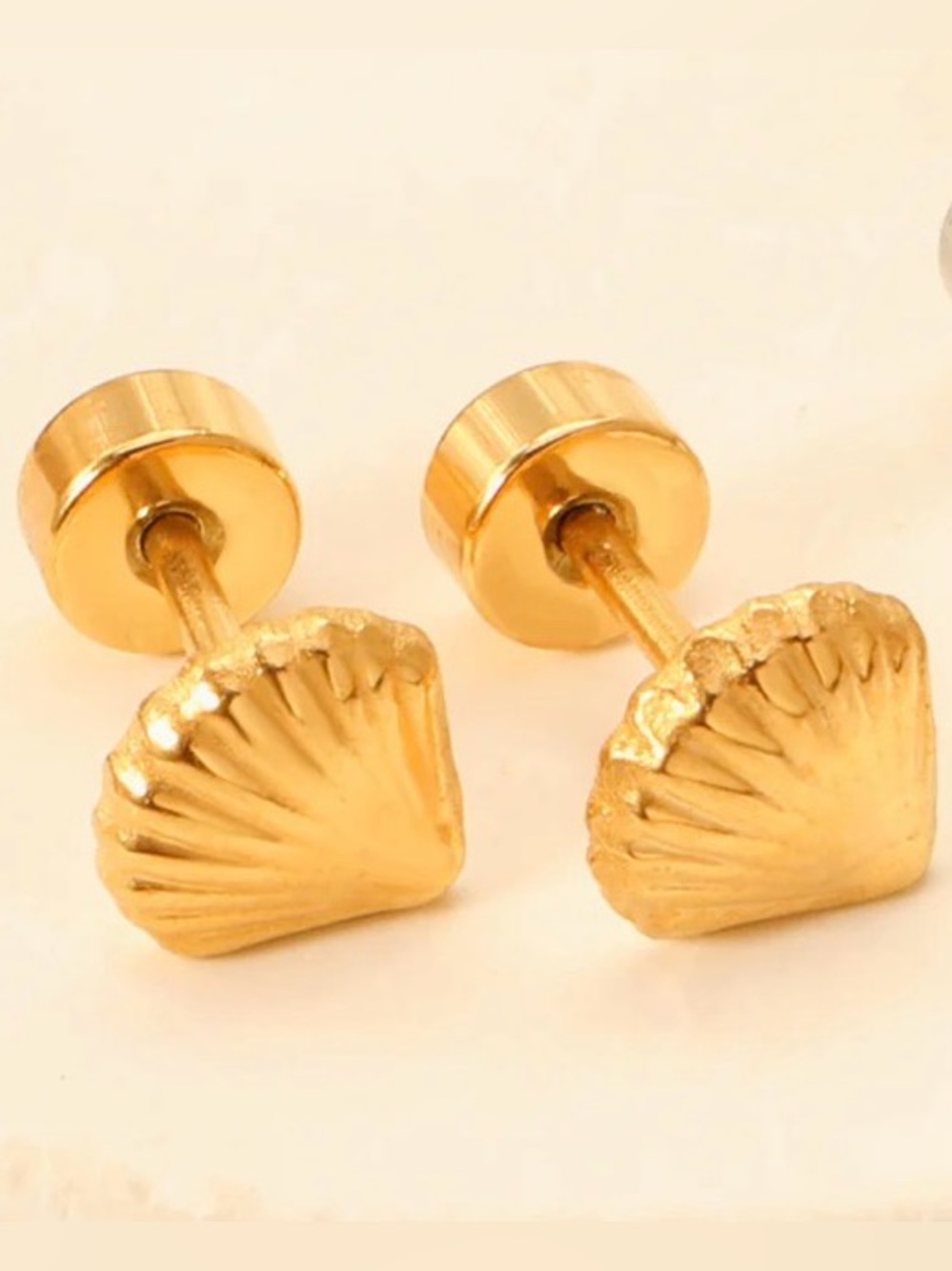 Mini Shell Stud Earrings